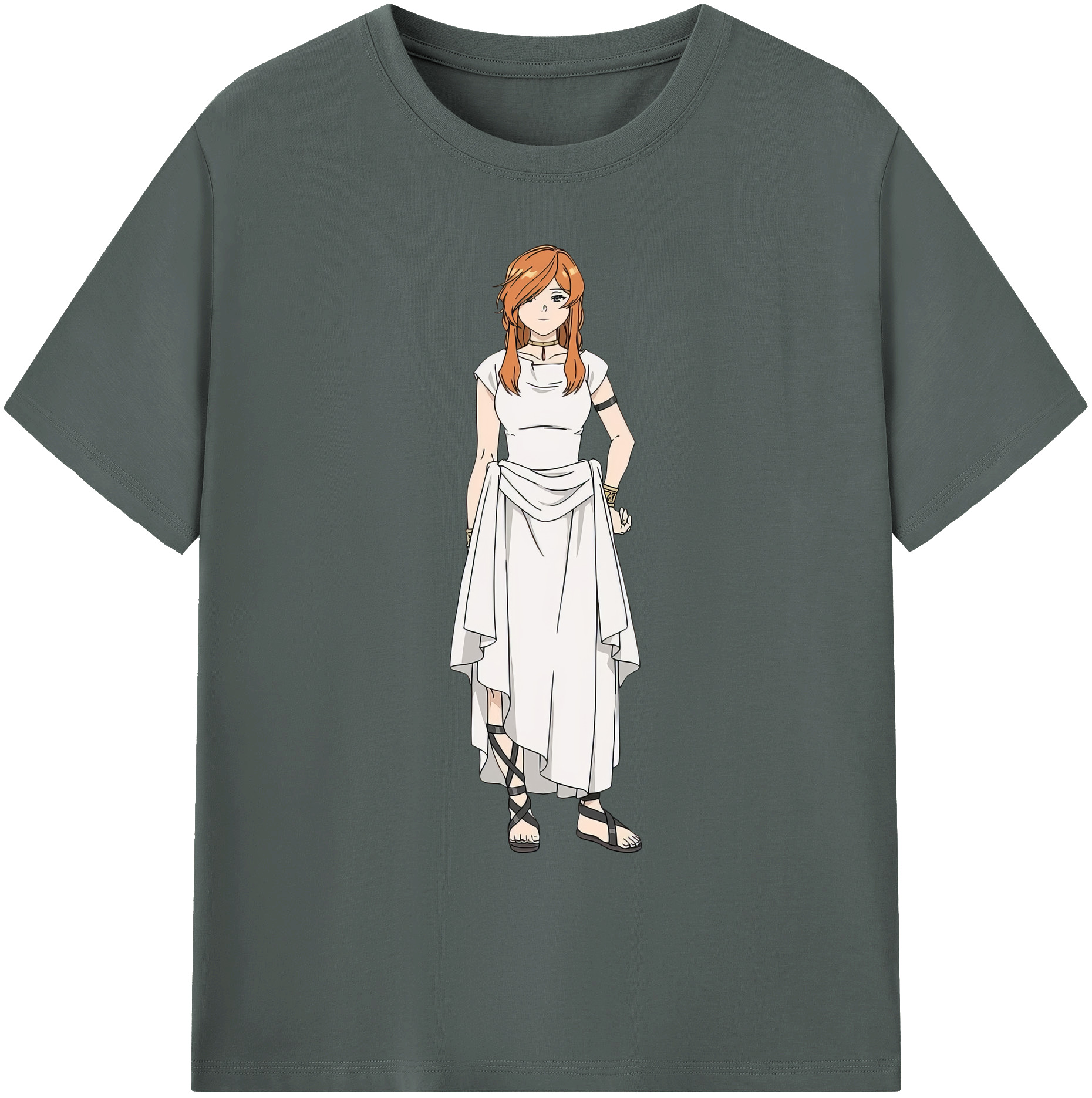 （画像用） 葬送のフリーレン Frieren 綿100％ メンズ半袖Tシャツ｜肌触りやわらか＆通気性